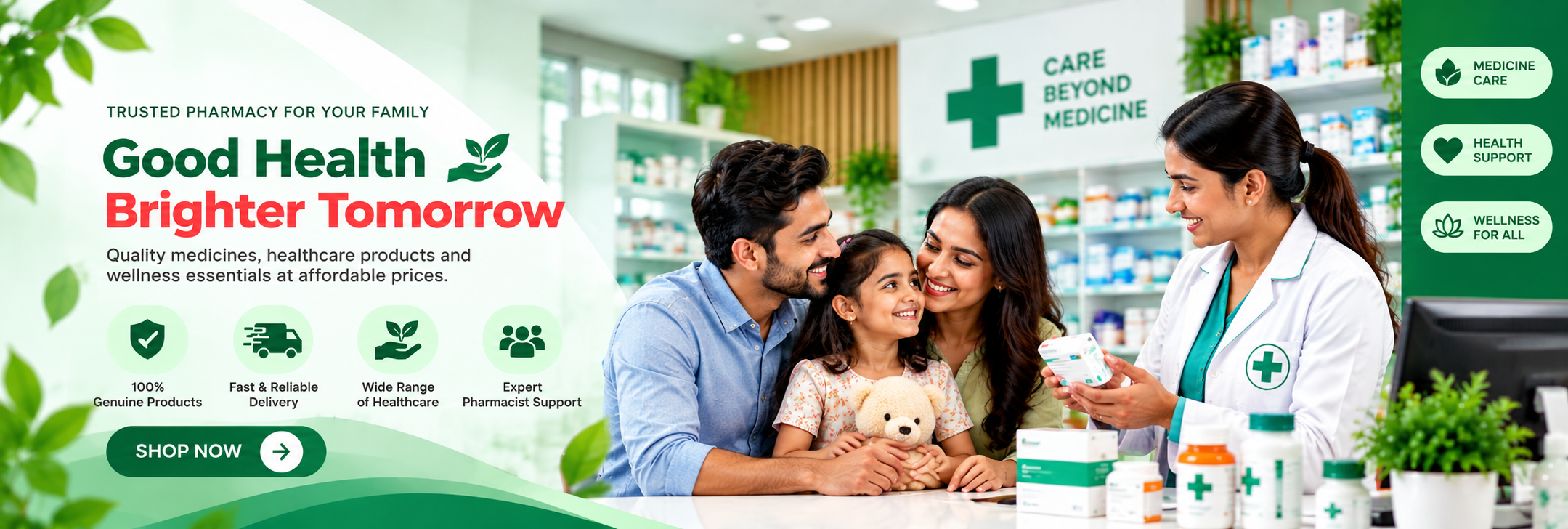 Genuine Medicines For a Healthier Tomorrow