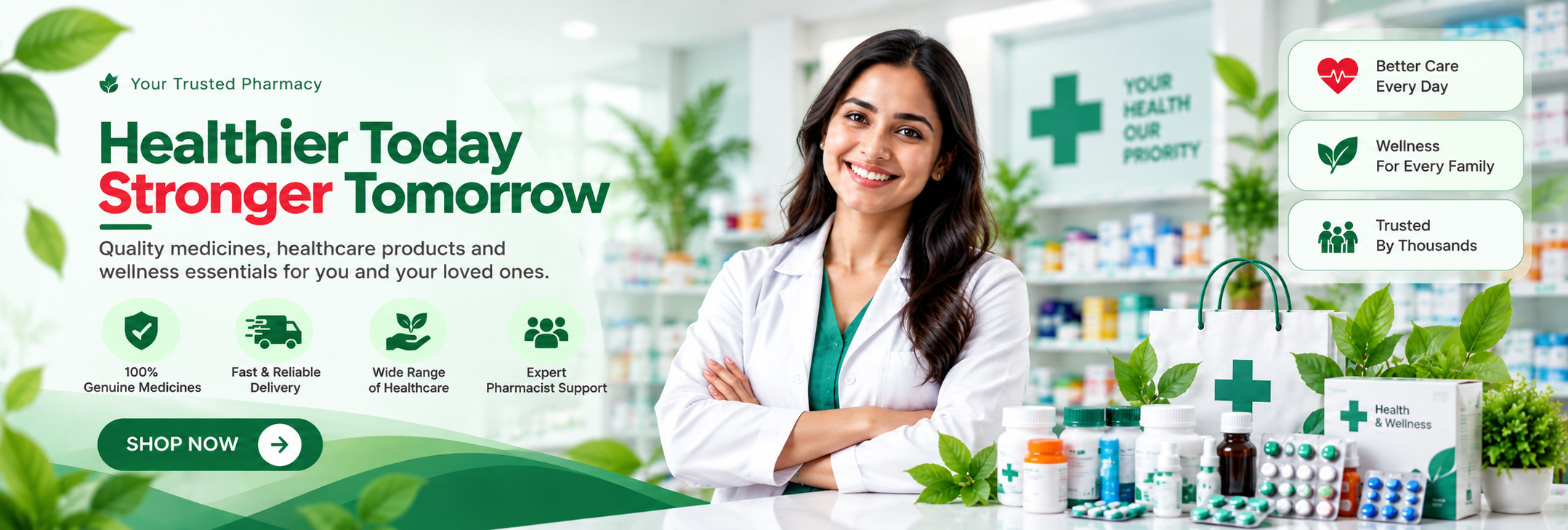 Genuine Medicines For a Healthier Tomorrow