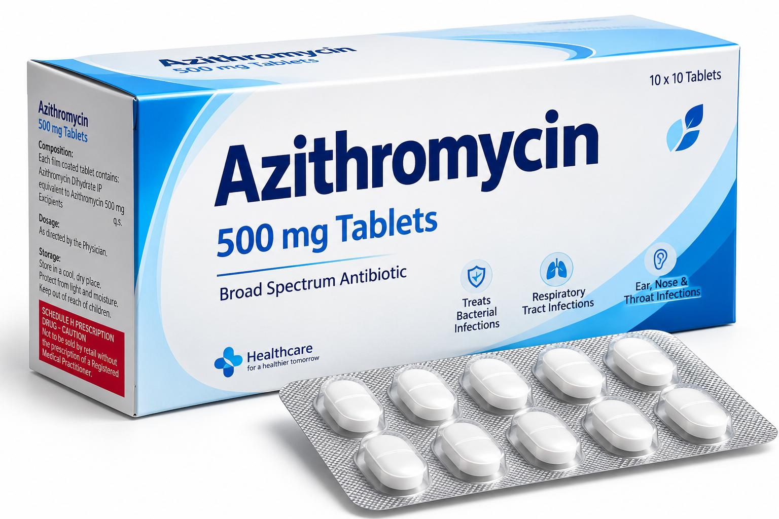 Azithromycin 500 mg Tablets